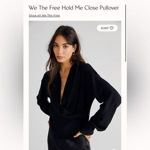 black We The Free People top